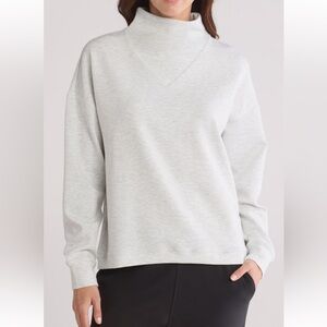 Loungeful Funnel Neck Scuba Sweatshirt